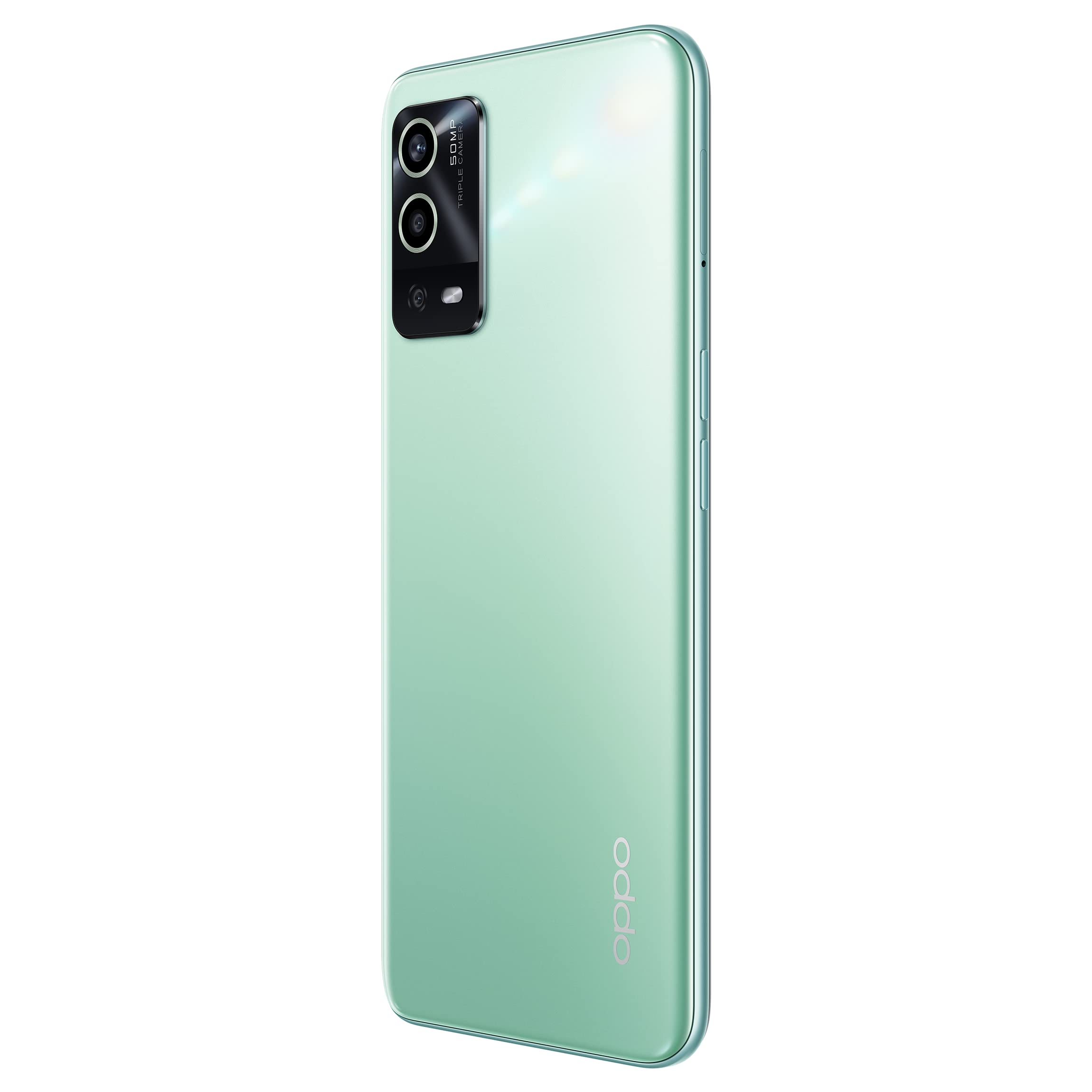 OPPO A55 5G ミントグリーン 本体 Oppo A55 (Mint Green, 6GB RAM, 128GB Storage) with No Cost EMI